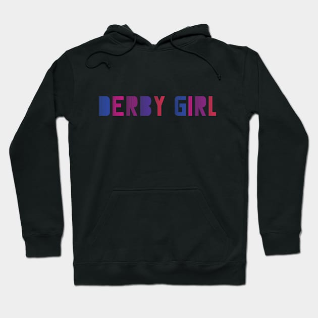 Derby Girl Hoodie by gagesmithdesigns